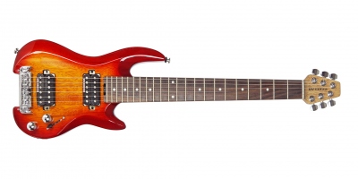 Dv Mark Little Guitar G1 Cherry Red Sunburst