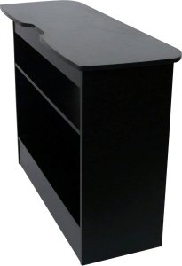 Sefour X10 Black Dj Consolle Set Postazione a Taglio Ergonomico