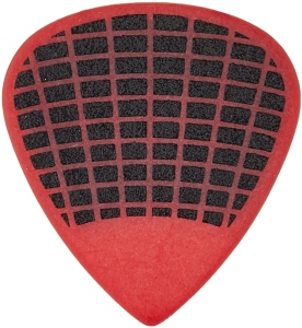 Ibanez  6 Picks set Sand Grip Red  1 mm