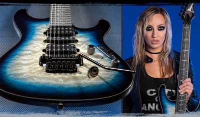 Ibanez JIVAJRDSE Deep Sea Blonde Nita Strauss