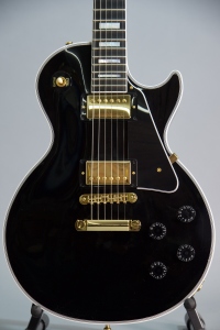 Gibson Les Paul Custom Ebony con Tastiera Ebony Gloss