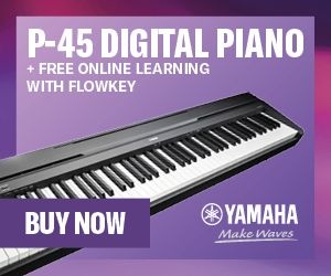 Yamaha P45B Pianoforte Digitale 88 Tasti