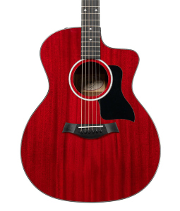 Taylor 224Ce Dlx Ltd Transparent Red