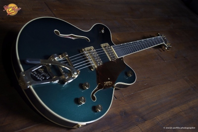 Gretsch G6609Tg Double Cut Bigsby Cadillac Green