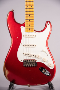 Fender 58 Stratocaster Relic Faded Aged Candy Apple Red