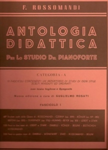 Florestano Rossomandi - Antologia didattica per lo studio del pianoforte - Fasc.3