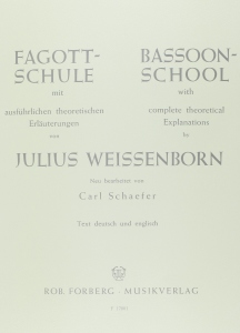 Julius Weissenborn - Fagott-Schule