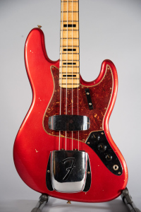 Fender Custom Shop 1968 Jazz Bass Journeyman Relic Mn Aged Candy Apple Red