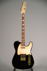 Squier 40Th Anniversary Telecaster Gold Anodized Pickguard Black