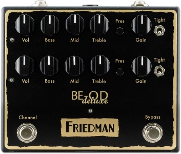 Friedman Be Od Deluxe Doppio Pedale Overdrive