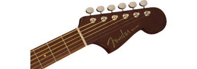 Fender Malibu Player Walnut Fingerboard Gold Pickguard Sunburst