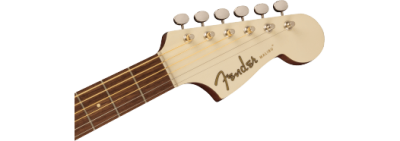 Fender Malibu Player Walnut Fingerboard Tortoiseshell Pickguard Olympic White