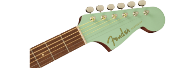 Fender Newporter Walnut Fingerboard White Pickguard Surf Green