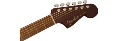 Fender Newporter Player Walnut Fingerboard Gold Pickguard Sunburst