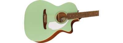 Fender Newporter Walnut Fingerboard White Pickguard Surf Green