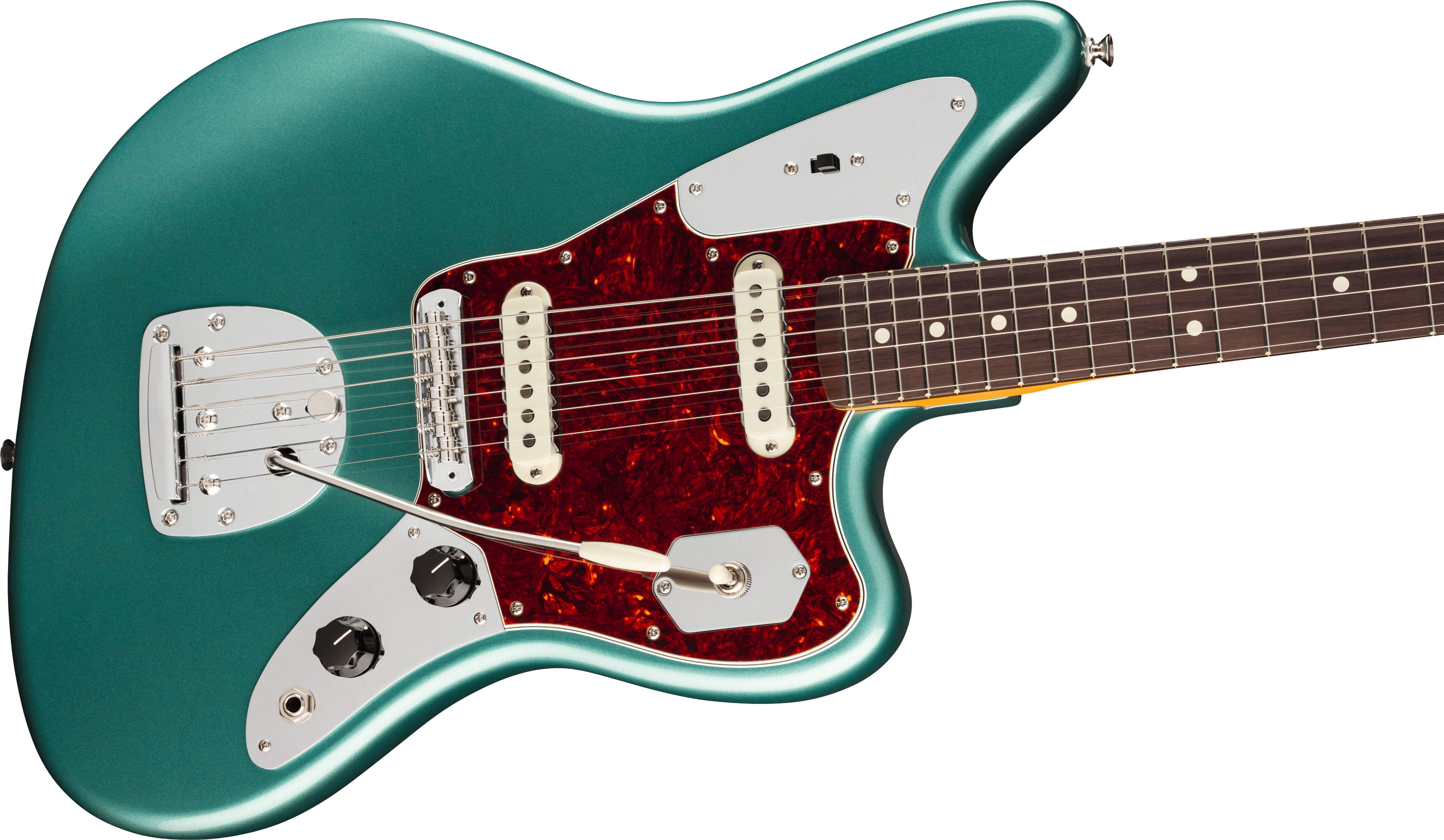 Fender American Professional Classic Jaguar RW Sherwood Green Metallic