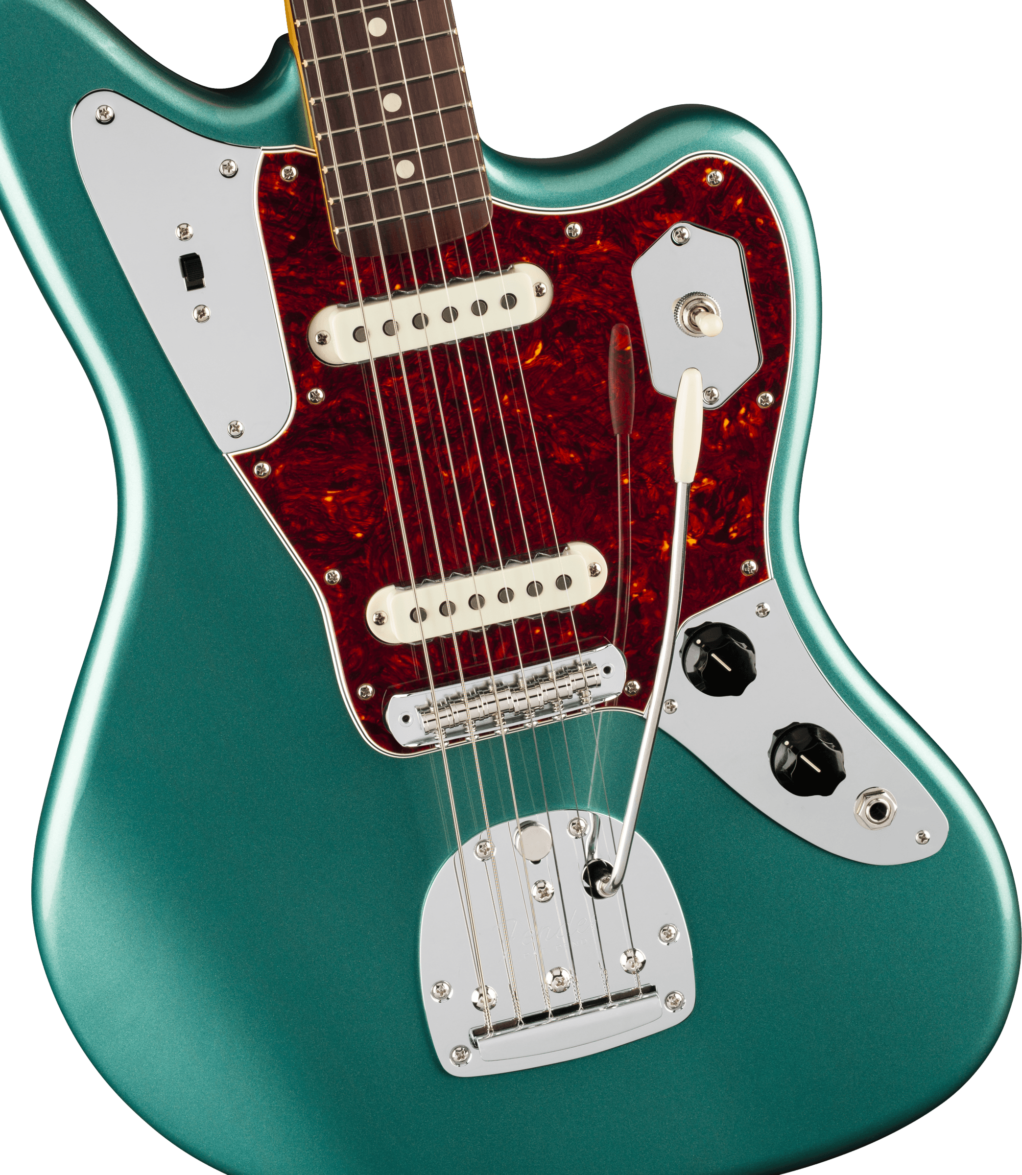 Fender American Professional Classic Jaguar RW Sherwood Green Metallic