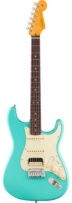 Fender American Ultra Luxe Vintage '60s Stratocaster HSS RW Sea Foam Green