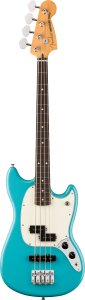Fender Player II Mustang Bass PJ Rosewood Fingerboard Aquatone Blue