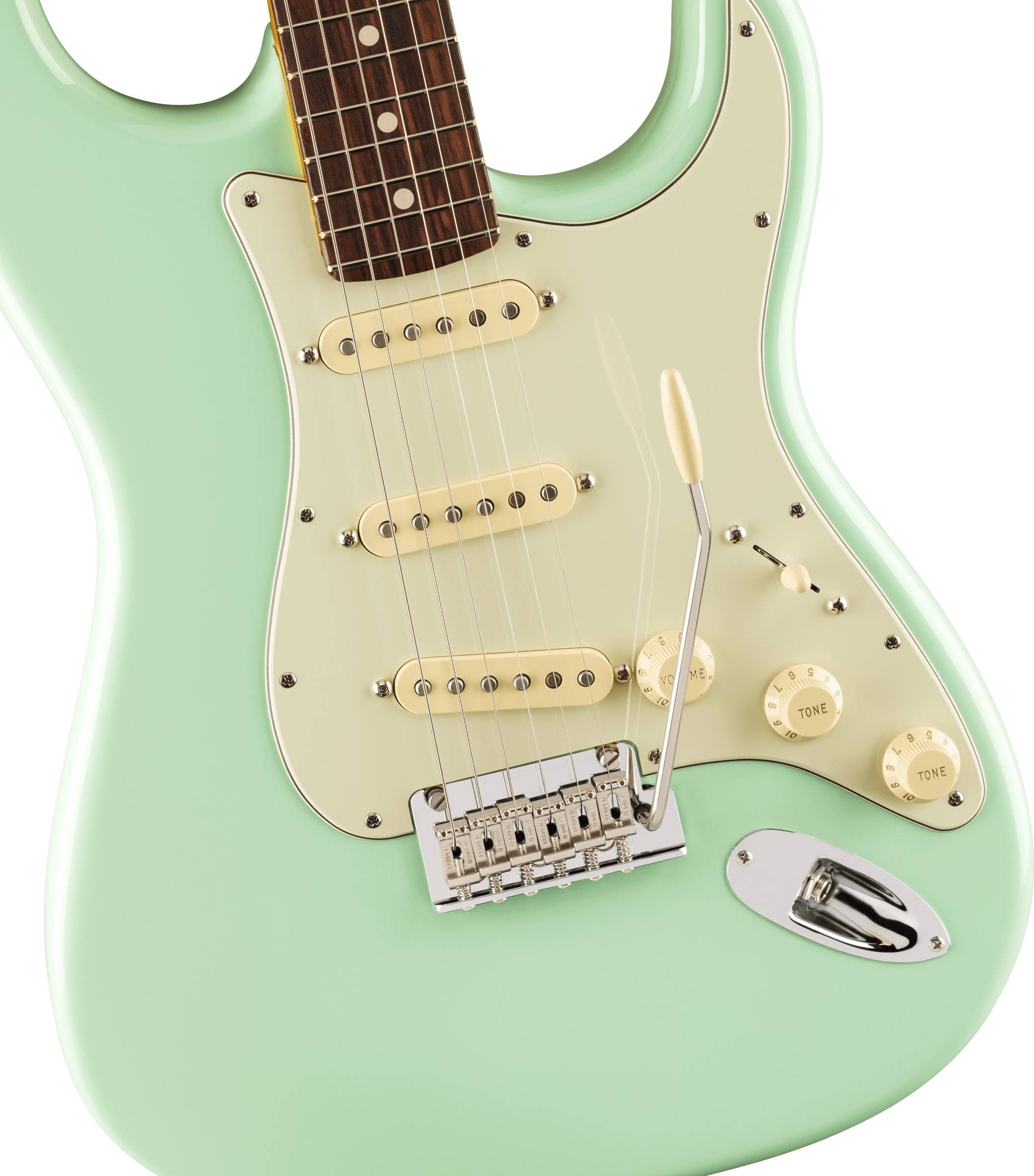 Fender American Professional II Stratocaster RW Matching Headstock Surf Green