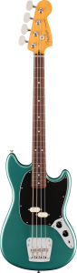 Fender  Basso Mustang American Professional Classic RW Faded Sherwood Green Met