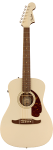 Fender Malibu Player Walnut Fingerboard Tortoiseshell Pickguard Olympic White