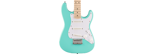 Squier Mini Stratocaster Maple See Foam Green