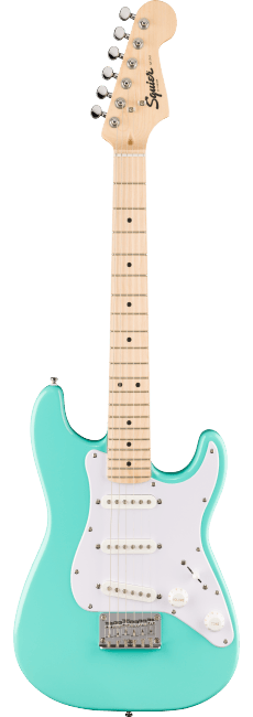 Squier Mini Stratocaster Maple See Foam Green