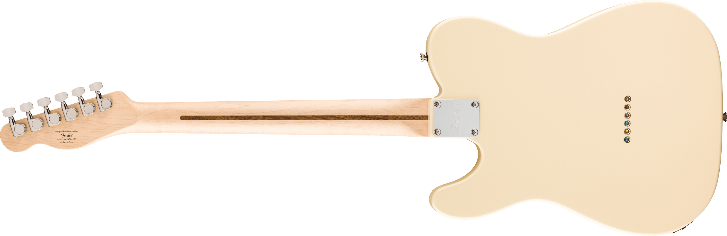 Squier Affinity Telecaster Thinline Olympic White Edizione Limitata