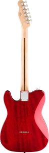 Squier Affinity Telecaster SH Crimson Red Transparent