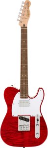 Squier Affinity Telecaster SH Crimson Red Transparent