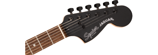 Squier FSR Affinity Jaguar Laurel FIngerboard Metallic Black Limited Edition