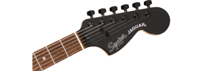 Squier FSR Affinity Jaguar Laurel FIngerboard Metallic Black Limited Edition