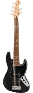 Squier Affinity Series Jazz Bass VI Black Metallic