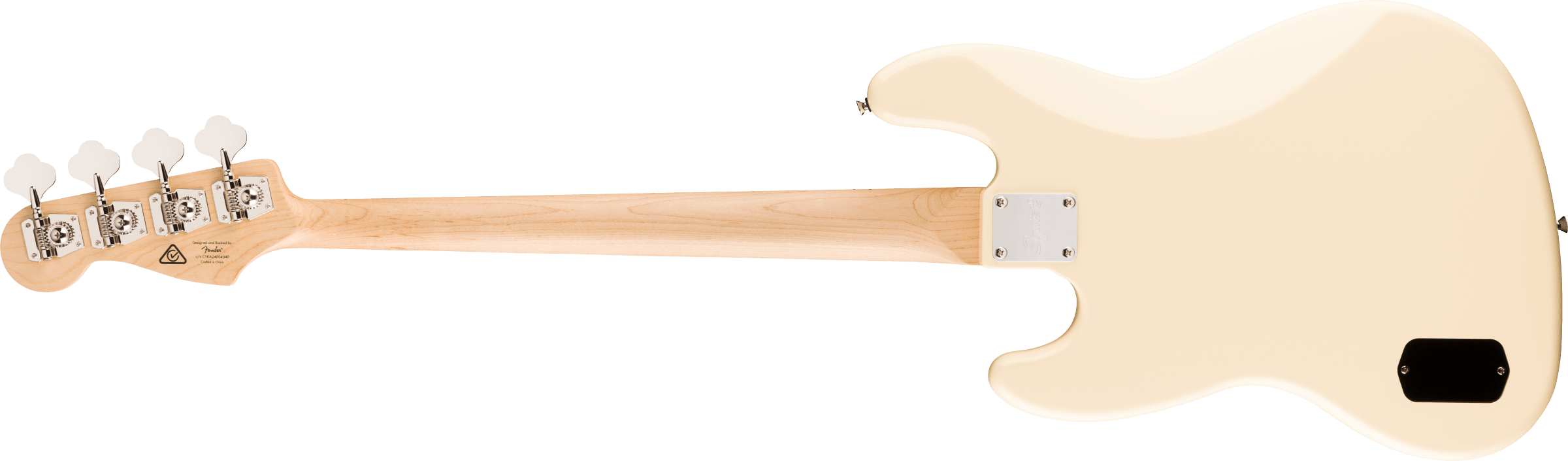 Squier Active Jazz Bass V Serie Affinity Olympic White Limited Edition