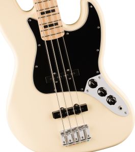 Squier Active Jazz Bass V Serie Affinity Olympic White Limited Edition