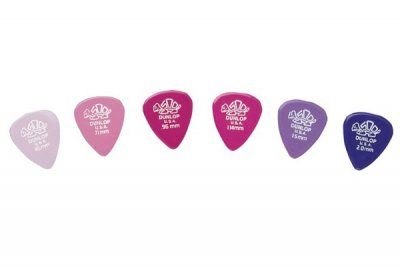 Dunlop 41P Delrin 500 Lavender 1,50mm 12Pz