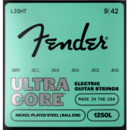 Fender 1250L Ultracore Guitar Strings Nickel Plated Steel Ball End 009-042