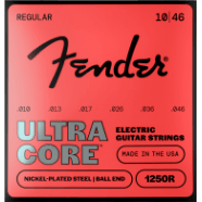 Fender 1250R Ultracore Guitar Strings Nickel Plated Steel Ball End 010-046