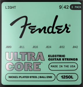Fender 1250L Muta Ultracore 09-42 3-Pack