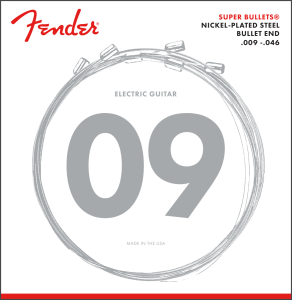 Fender Super Bullet Nickel Plated 3250R 09-46