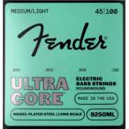 Fender 9250ML  Nickel Plated Steel Long Scale Bass Strings 045-100