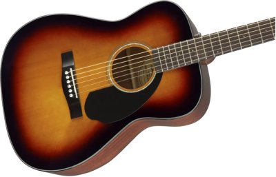 Fender Cc60S Concert 3 Color Sunburst Chitarra Acustica