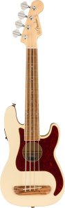Fender Fullerton Precision Bass Uke Olympic White