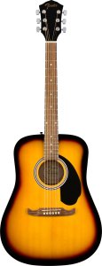 Fender Fa125 Dreadnought Sunburst Walnut + gigbag