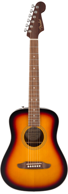 Fender California Standard Redondo Mini 3 Color Sunburst con Custodia Morbida