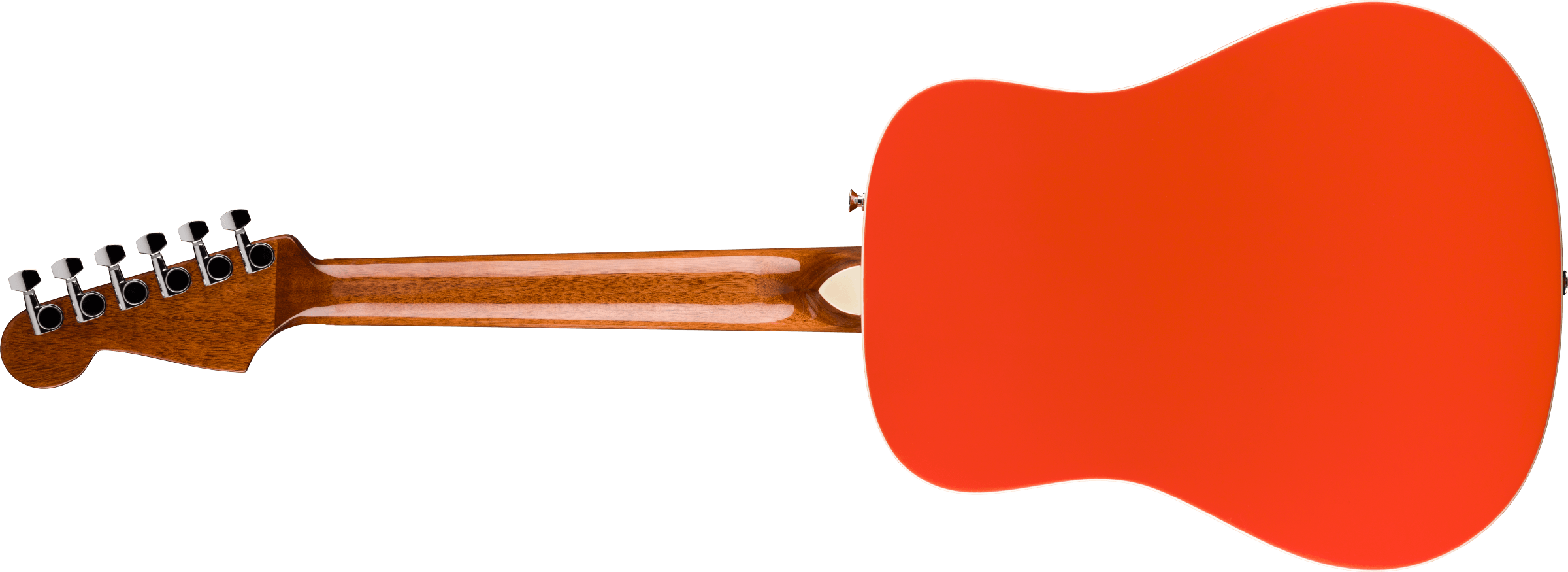 Fender California Standard Redondo Mini Fiesta Red con Custodia Morbida