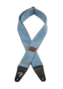 Fender Tracolla Wrangler Denim Straps Light Indigo