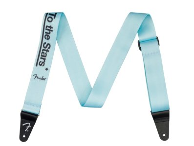 Fender Tracolla Tom DeLonge To The Stars Strap Daphne Blue