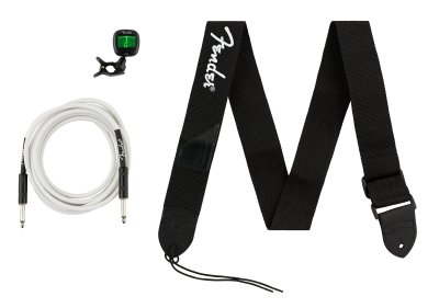 Fender Set di Accessori Essenziali Cavo Accordatore Clip-On Tracolla